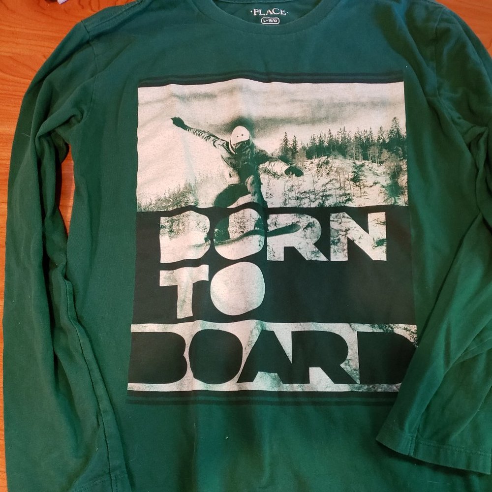 Born to Board Long-sleeved T